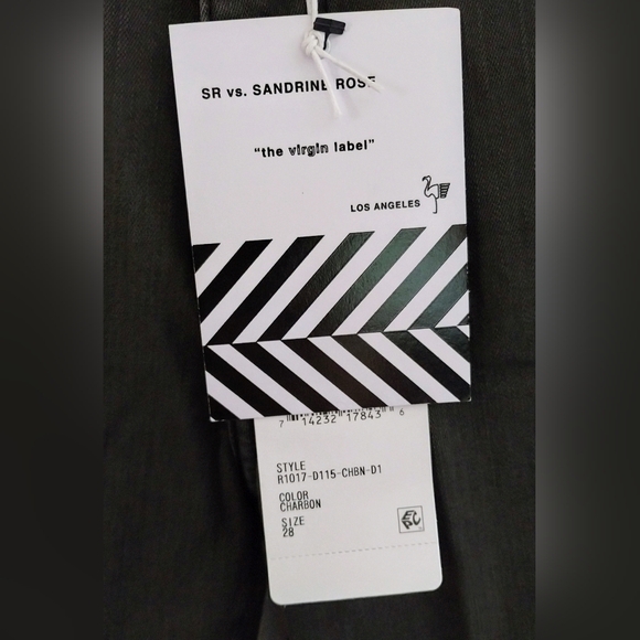 Free People SR vs Sandrine Rose "the virgin label" flared leg jeans size 28 NWT - Picture 6 of 6